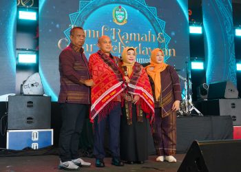 metrodeli/istimewa Temu Ramah dan gelar Kebudayaan Masyarakat Sumut di Pesta Pulau Pinang yang digelar Pemerintah Provinsi Sumut berlokasi di Tapak Pesta, Jalan Sultan Azlan Shah, Kampung Sungai Nibong, Bayan Lepas, Pulau Pinang, Minggu (2/2).