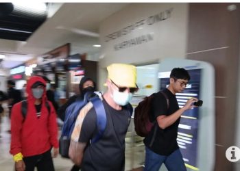 metrodeli/istimewa PMI: Sebanyak 46 orang Pekerja Migran Indonesia (PMI) yang diduga menjadi korban tindak pidana perdagangan orang (TPPO) di Myawaddy, Myanmar dipulangkan ke Tanah Air. (ANTARA/Azmi Samsul Maarif)