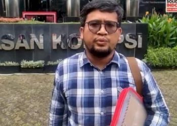 metrodeli/istimewa GEDUNG KPK : Muhri Fauzi Hafiz saat sedang berada di Gedung KPK Jakarta..