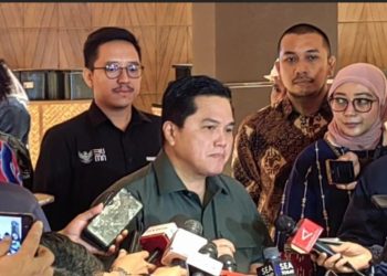 Menteri BUMN Erick Thohir.Foto: Ilyas Fadilah/detikcom