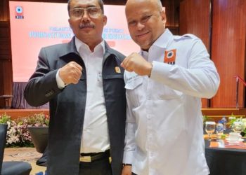 metrodeli/istimewa PELANTIKAN : Ketua Pengurus Cabang PII Kota Medan sekaligus Pengurus Pusat PII bersama Ketua Umum PII Dr Ing Ir Ilham Akbar habibie, MBA, IPU di Soehanna Hall,The Energy building lantai 2 SCBD lot 11 A Jalan Sudirman, Jakarta Selatan, 20 Januari 2025 dalam Pelantikan Pengurus Pusat PII Priode 2024-2027.