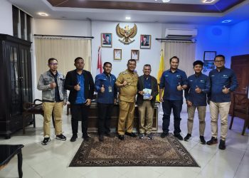metrodeli/istimewa KUNJUNGAN : PT PLN (Persero) melalui Unit Pelaksana Pelayanan Pelanggan (UP3) Bukit Barisan melakukan kunjungan resmi ke Kantor Bupati Kabupaten Dairi, Selasa, 29 April 2025.