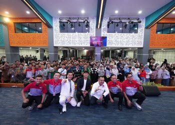 metrodeli/istimewa WORKSHOP : Creative Workshop bertajuk Inspirasi Tanpa Batas Vol. 1 menghadirkan pembicara yang sekaligus juri JNE Content Competition 2025 yaitu Rio Purba dan Farianda Putra Sinik di Auditorium UMSU Jalan Kapten Mukhtar Basri Nomor 3, Medan, Sumatera Utara, Kamis 8 Mei 2025.