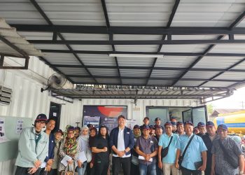 metrodeli/istimewa MEDIA ACTION : Marketing and Digital Sales Head JBA Indonesía Monika Erika Iswari dan saat kegiatan "Media Action Tour JBI Medan" di Hotel Saka Medan, Selasa 20 Mei 2025.