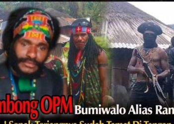 metrodeli/istimewa Pentolan Organisasi Papua Merdeka (OPM), Bumiwalo Enumbi