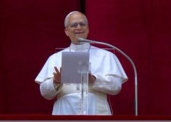 Misa pelantikan Paus Leo XIV digelar hari ini. (Vatican Media/Simone Risoluti ­Handout via REUTERS)