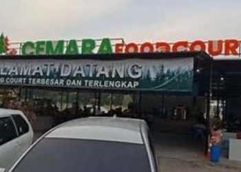 metrodeli/istimewa LOKASI : Gedung Cemara Food Court disebut-sebut lokasi permainan judi batu goncang.