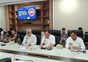 metrodeli/istimewa SATGAS: Rakor Satgas Percepatan Pembentukan Koperasi Desa/Kelurahan Merah Putih Sumatera Utara di Kantor Gubernur Sumut, Jalan Diponegoro Nomor 30, Medan, Rabu 2Juli 2025.