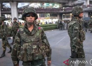 Arsip - Pengamanan oleh tentara Thailand. (ANTARA/Anadolu/py)
