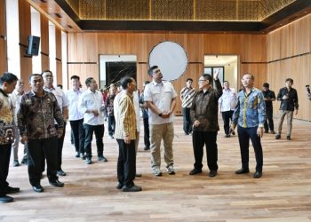 metrodeli/istimewa RESMIKAN : Gubsu M Bobby Afif Nasution berharap kehadiran Vihara Vimalakirti Medan meresmikan Vihara Simalakitri Medan, Jalan Madong Lubis Nomor 127 Medan, Sabtu 9 Agustus 2025.