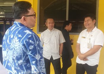 metrodeli/istimewa KUNKER: Perwakilan Ombudsman RI (ORI) Provinsi Sumut melaksanakan kunjungan kerja serta melaksanakan kegiatan “Ombudsman On The Spot” di RSUD Tanjungpura Kabupaten Langkat, Rabu 24 September 2025.