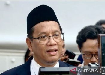metrodeli/istimewa DILANTIK : Menteri Keuangan (Menkeu) Purbaya Yudhi Sadewa menjawab pertanyaan wartawan selepas acara pelantikan dirinya dan beberapa menteri, wakil menteri baru Kabinet Merah Putih di Istana Negara, Jakarta, Senin 8 September 2025. ANTARA/Andi Firdaus.