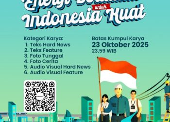 metrodeli/istimewa PARTISIPASI: PT PLN (Persero) kembali mengajak para insan jurnalis untuk berpartisipasi dalam ajang PLN Journalist Awards (PJA) 2025. Mengusung tema "Energi Berdaulat untuk Indonesia Kuat", pendaftaran dan pengumpulan karya akan dibuka hingga 23 Oktober 2025.