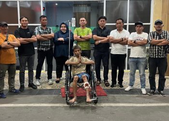 metrodeli/istimewa TEMBAK PELAKU : Polsekta Medan Area meingkus sindikat bongkar toko kelontong dengan menembak pelaku, kemarin.
