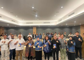 metrodeli/istimewa LOKAKARYA: Kepala Disnaker Sumut Yuliani Siregar bersama KP2MI bersama , ILO, JBM, dan APINDO membuka Lokakarya dan Pelatihan Fair Recruitment di Aiho, Hotel Senin 17 November 2025.