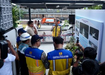 metrodeli/istimewa PERESMIAN: Gubernur Sumatera Utara (Sumut) Muhammad Bobby Afif Nasution menghadiri peresmian Underpass Gatot Subroto Medan, serta sejumlah proyek stragegis di seluruh Indonesia oleh Presiden RI Prabowo Subianto, Rabu 19 November 2025. Peresmian dilakukan secara hybrid dari Jembatan Kabanaran, Bantul, DIY.