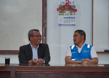 metrodeli/istimewa SIAP LAYANI : Sinergi PLN dengan pengurus Gereja Katolik Paroki Santo Fidelis di Dolok Sanggul yang siap melayani Perayaan Natal, kemarin.