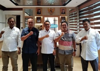 metrodeli/istimewa SILATURAHMI : Wakil Walikota Medan Zakiyuddin saat menerima silaturahmi Pengurus Wartawan Pemko Medan (PWPM) periode 2024 - 2026 di Kantor Walikota Medan, Rabu 11 Februari 2026.