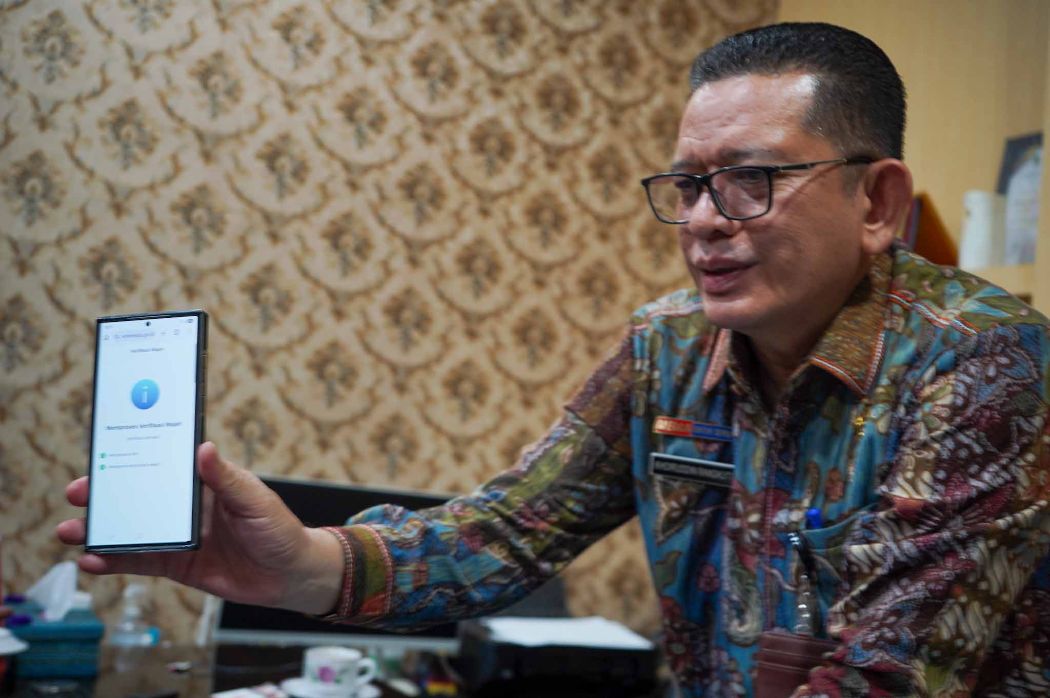 metrodeli/istimewa Kepala Dinas Sosial Medan, Khoiruddin Rangkuti