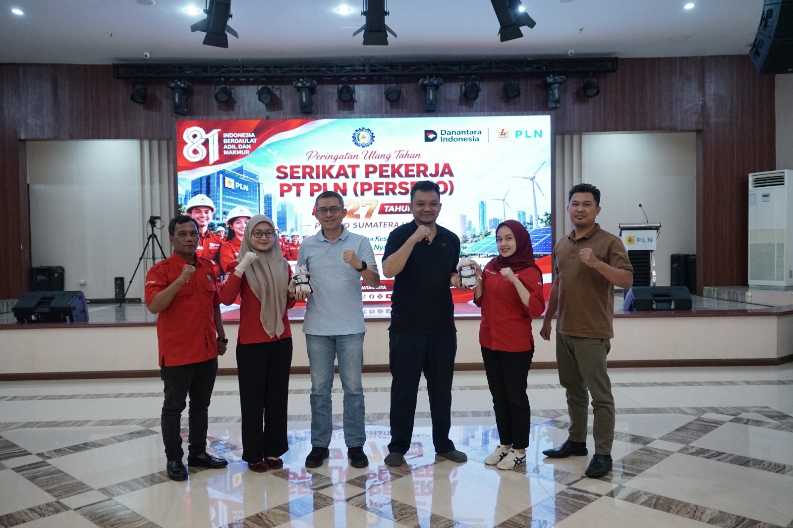 metrodeli/istimewa DONOR DARAH : Dewan Pimpinan Cabang (DPC) SP PLN Kantor UID Sumatera Utara menggelar aksi sosial donor darah di Balai Astakona, Kantor PLN UID Sumatera Utara, Medan, Rabu 19 Agustus 2026.