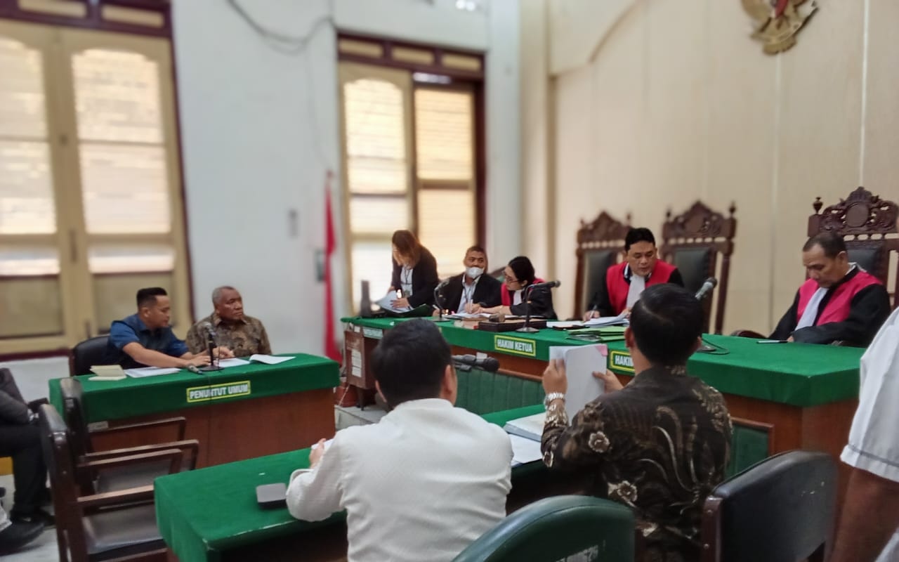 metrodeli/istimewa TUNDA : Pengadilan Negeri (PN) Medan kembali menunda persidangan perkara gugatan perbuatan melawan hukum yang diajukan PT Toba Surimi Industries Tbk (PT TSI) terhadap PT Bank Mandiri (Persero) Tbk dan sejumlah pihak lainnya. Senin 28 September 2026